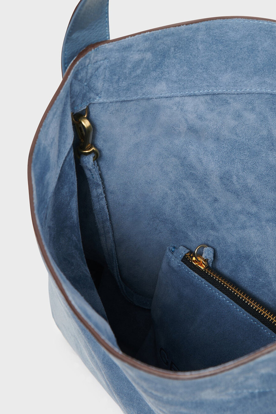 bolso en piel serraje - lady