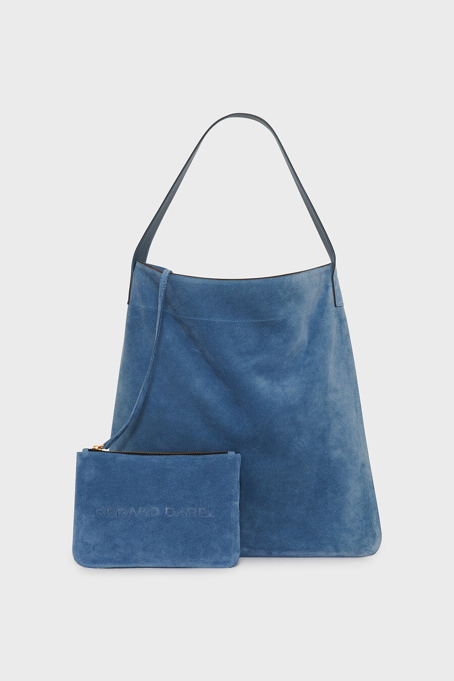 bolso en piel serraje - lady