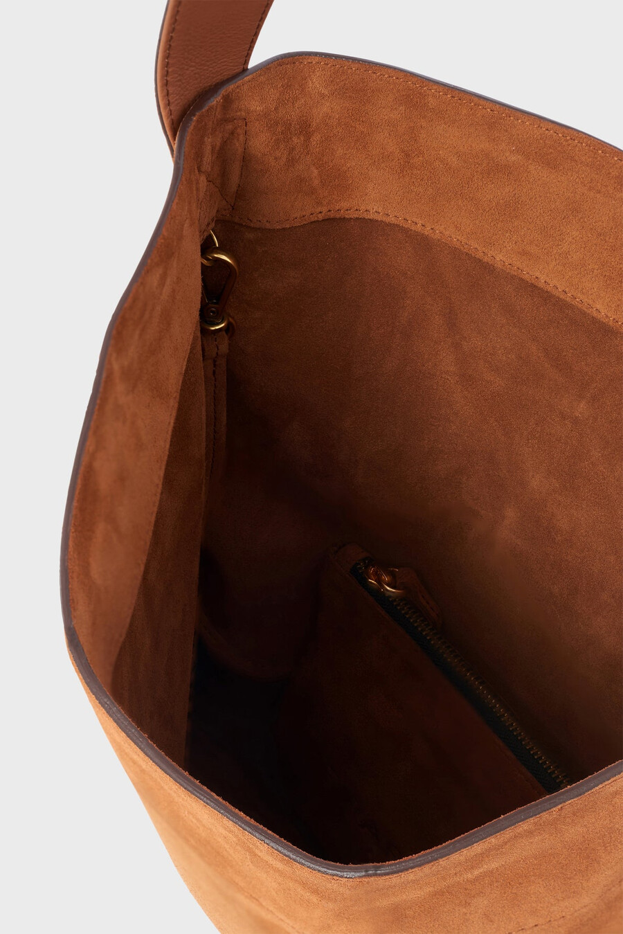 bolso en piel serraje - lady