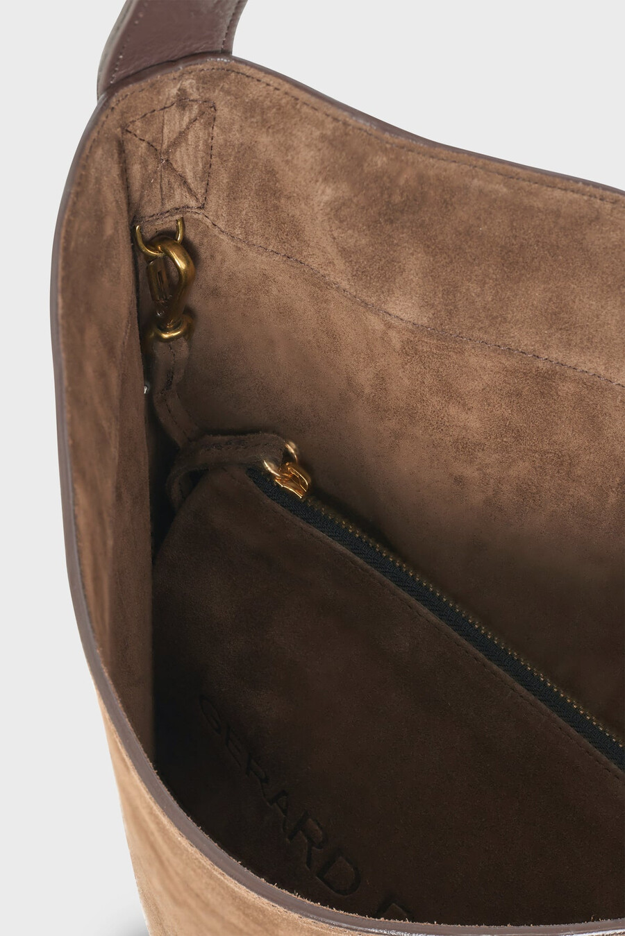 bolso en piel serraje - lady