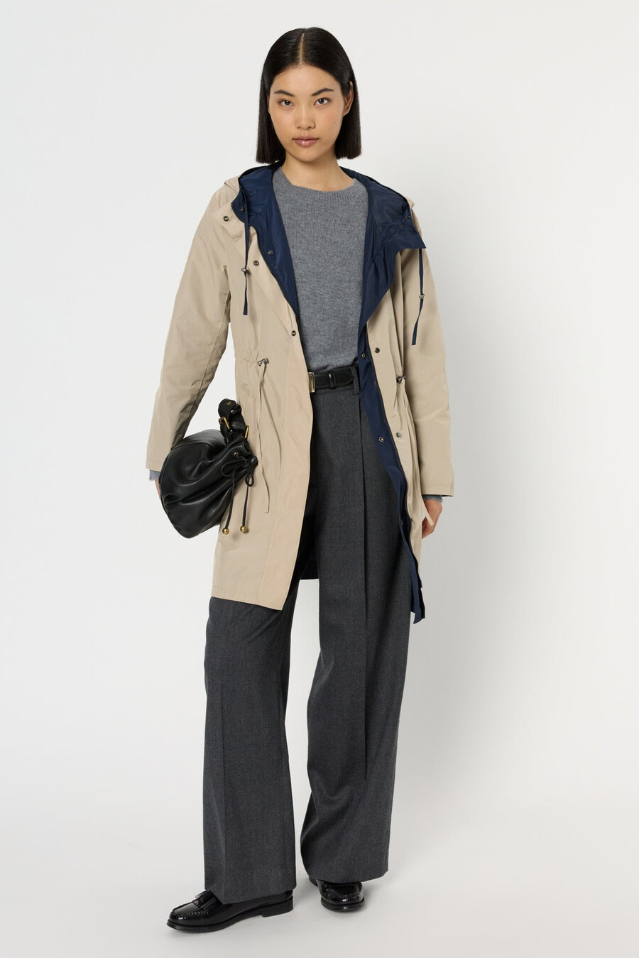 parka reversible con capucha - zofia