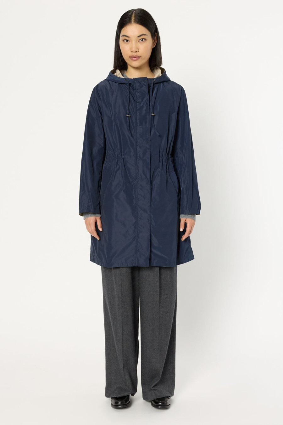 parka reversible con capucha - zofia