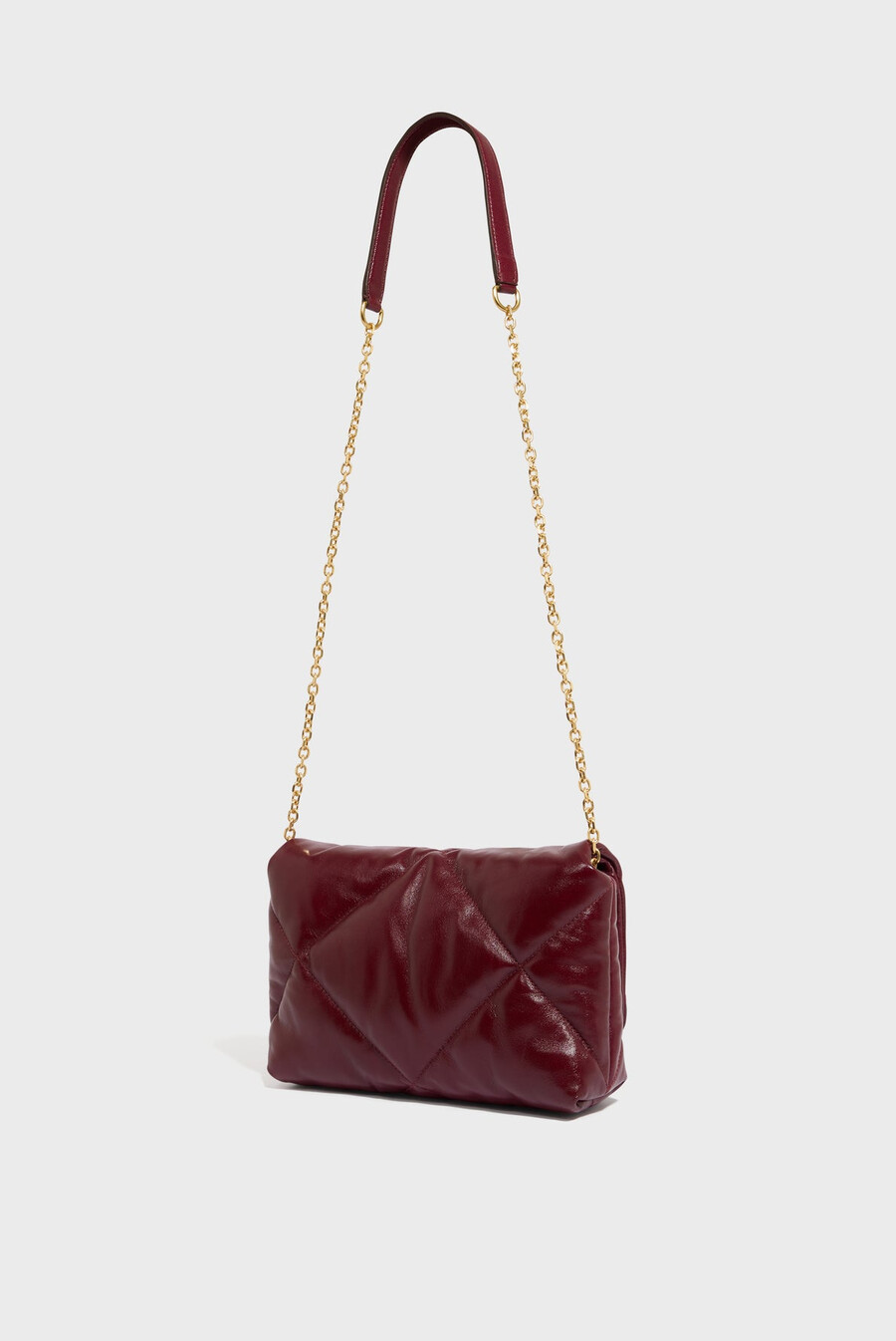 bolso de piel efecto arrugado - le fanny