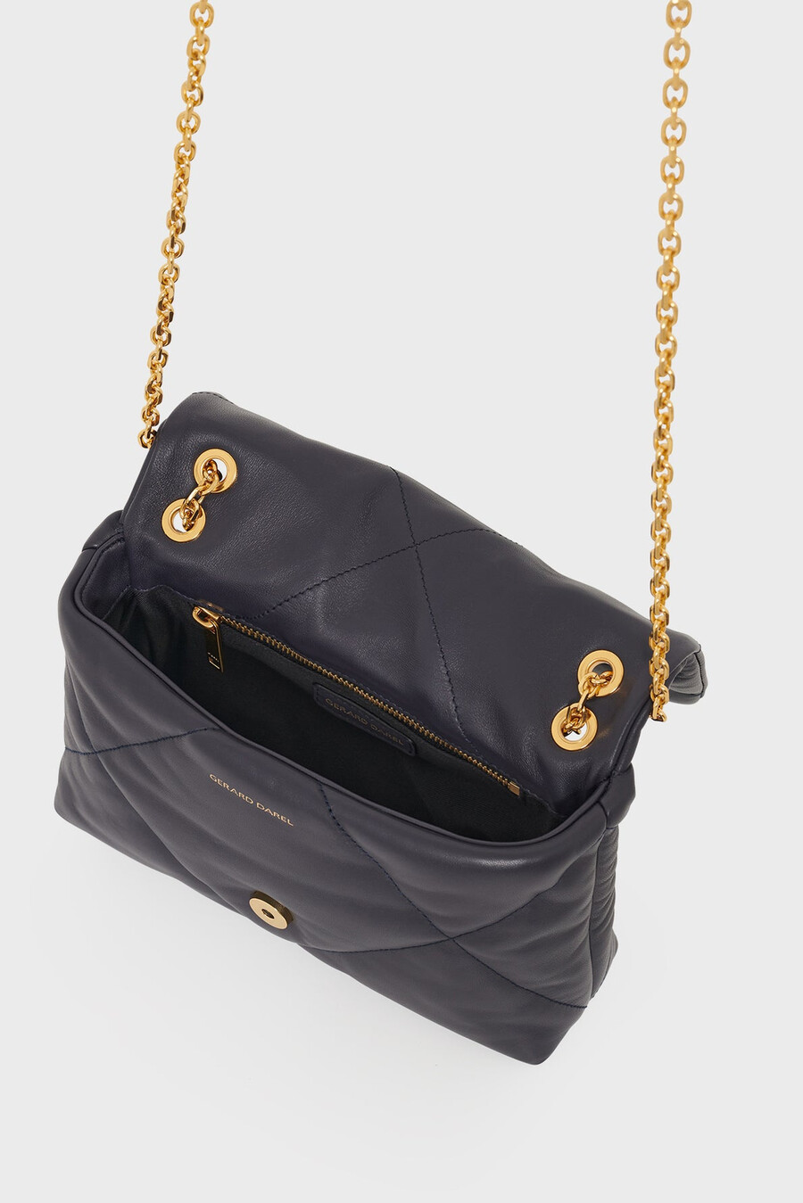 bolso bandolera de piel acolchada - le fanny