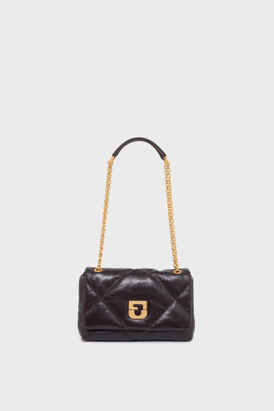 bolso de piel efecto arrugado - le fanny