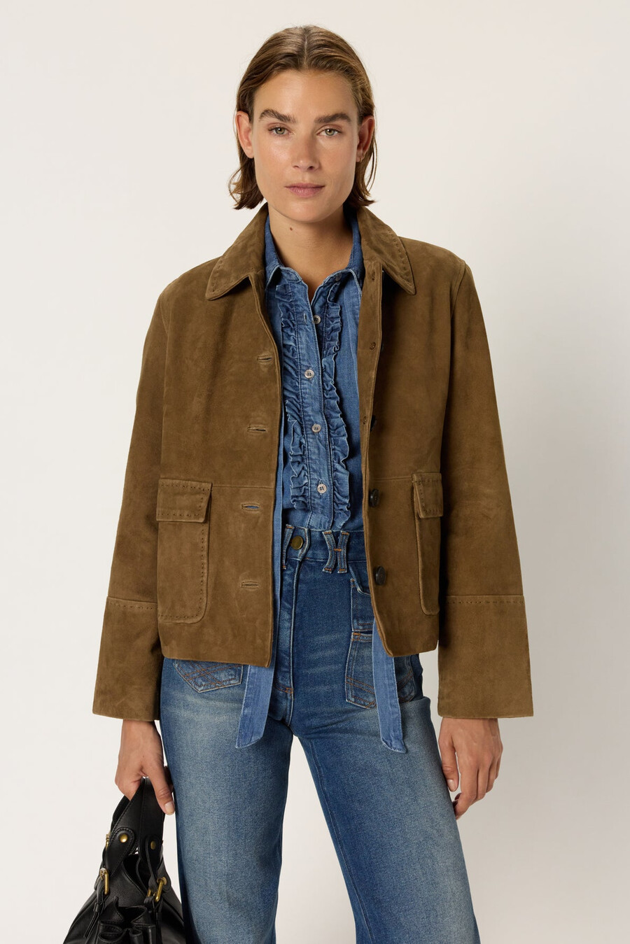 chaqueta de ante - badya