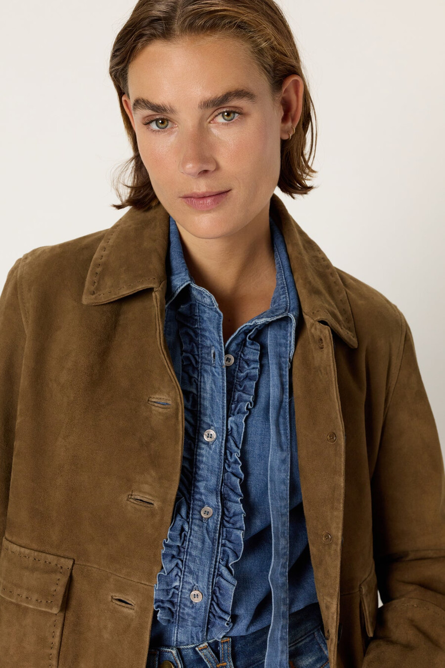 chaqueta de ante - badya