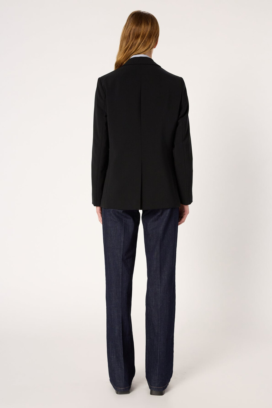 chaqueta de traje de microfibra - nacira