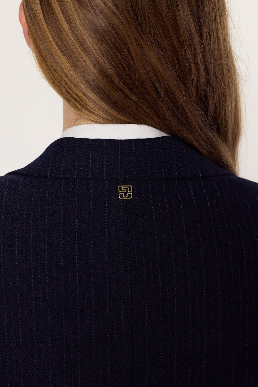 chaqueta de traje de raya diplomática - neila