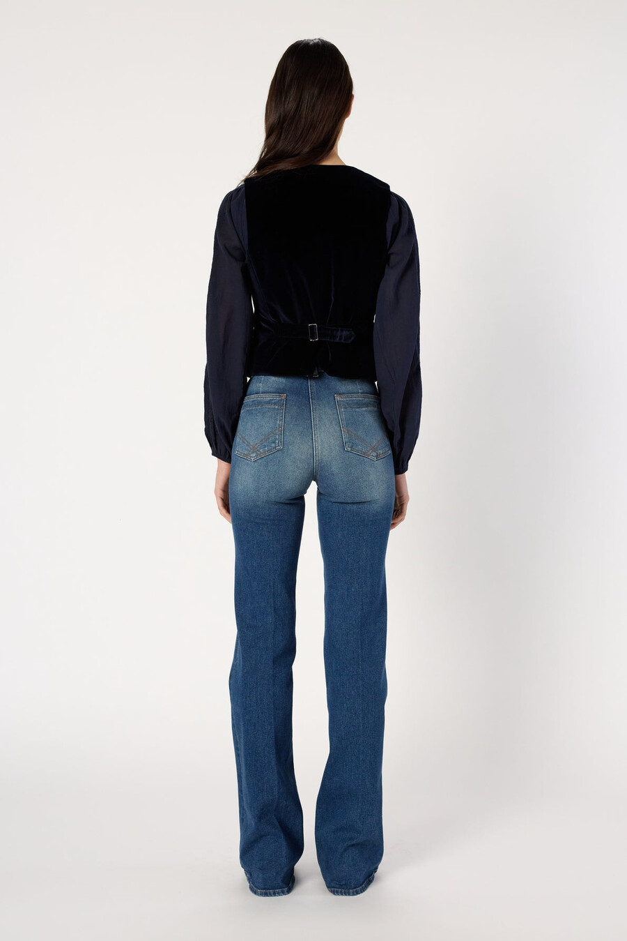 chaleco de traje de terciopelo - nais
