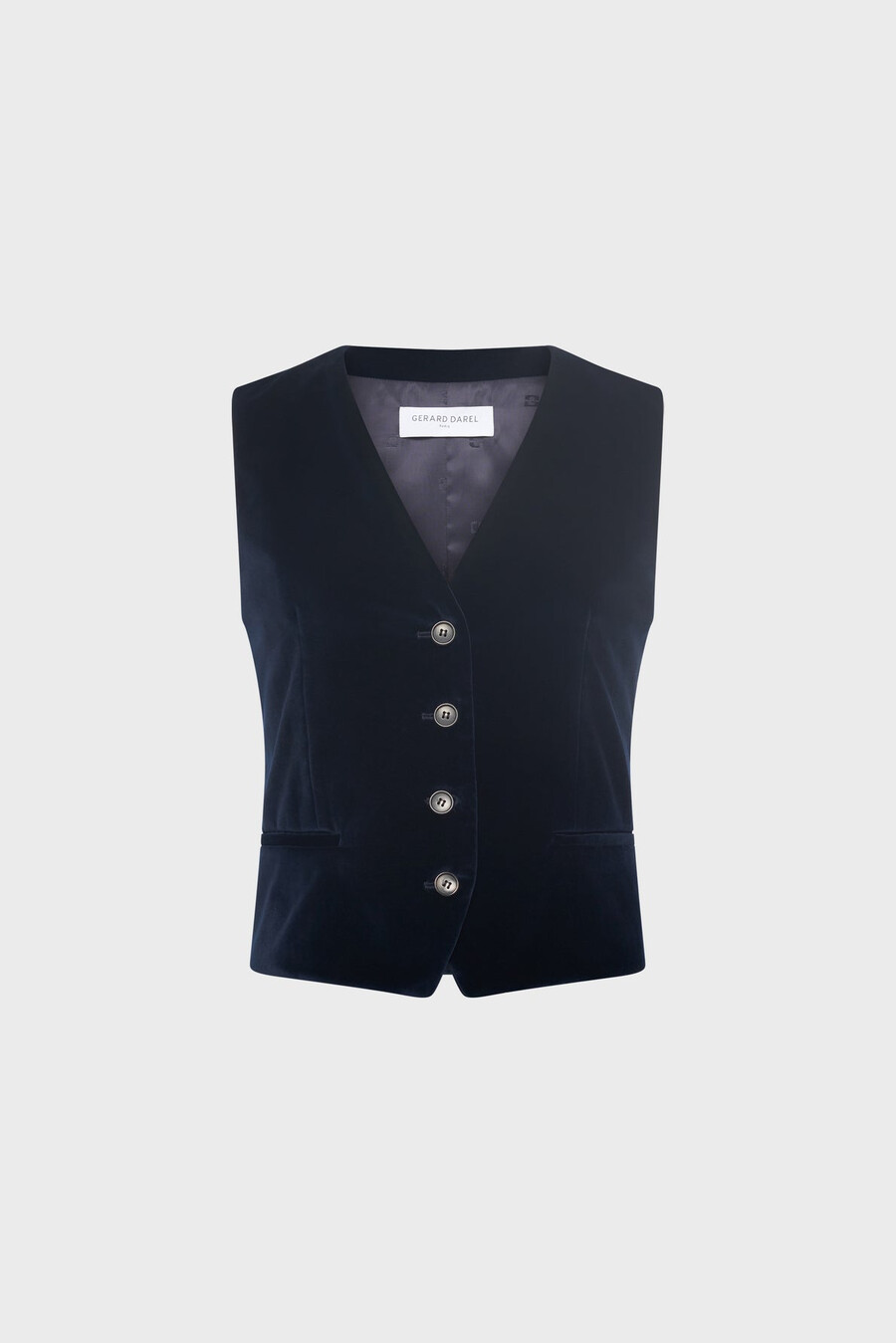 chaleco de traje de terciopelo - nais