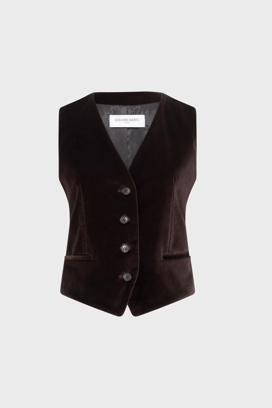 chaleco de traje de terciopelo - nais