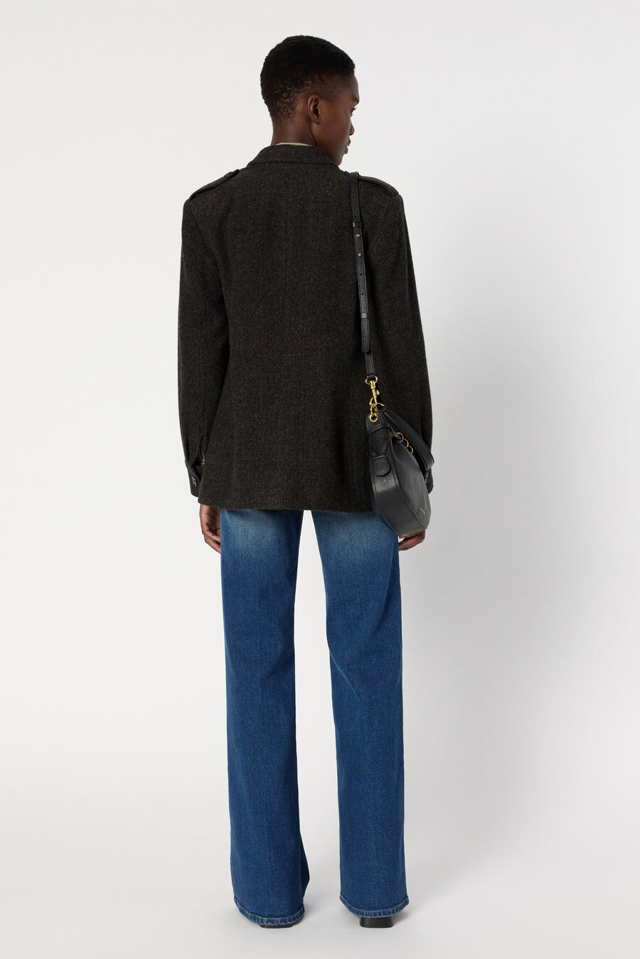 chaqueta de espiga - nadira