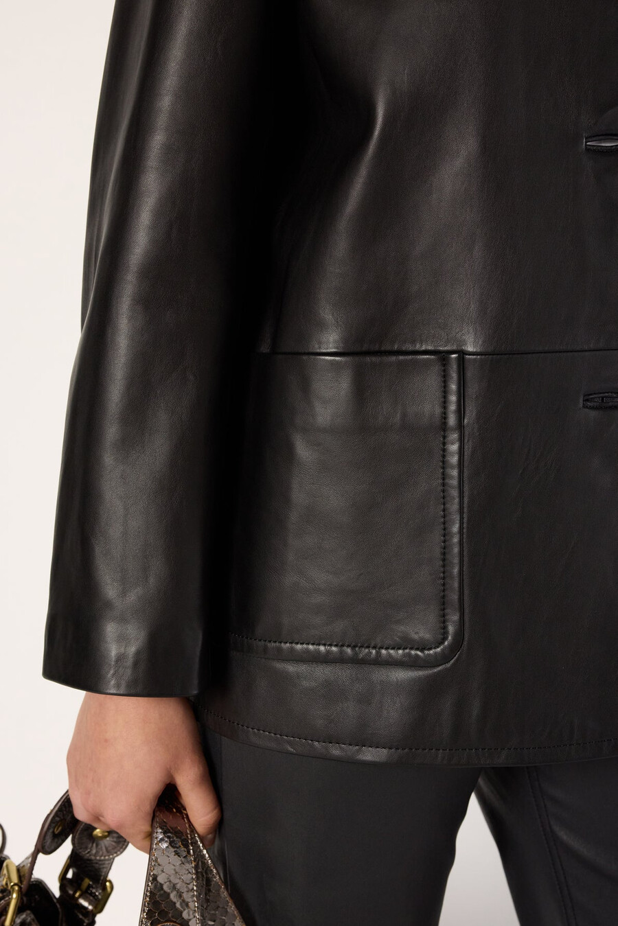 chaqueta de cuero - neva