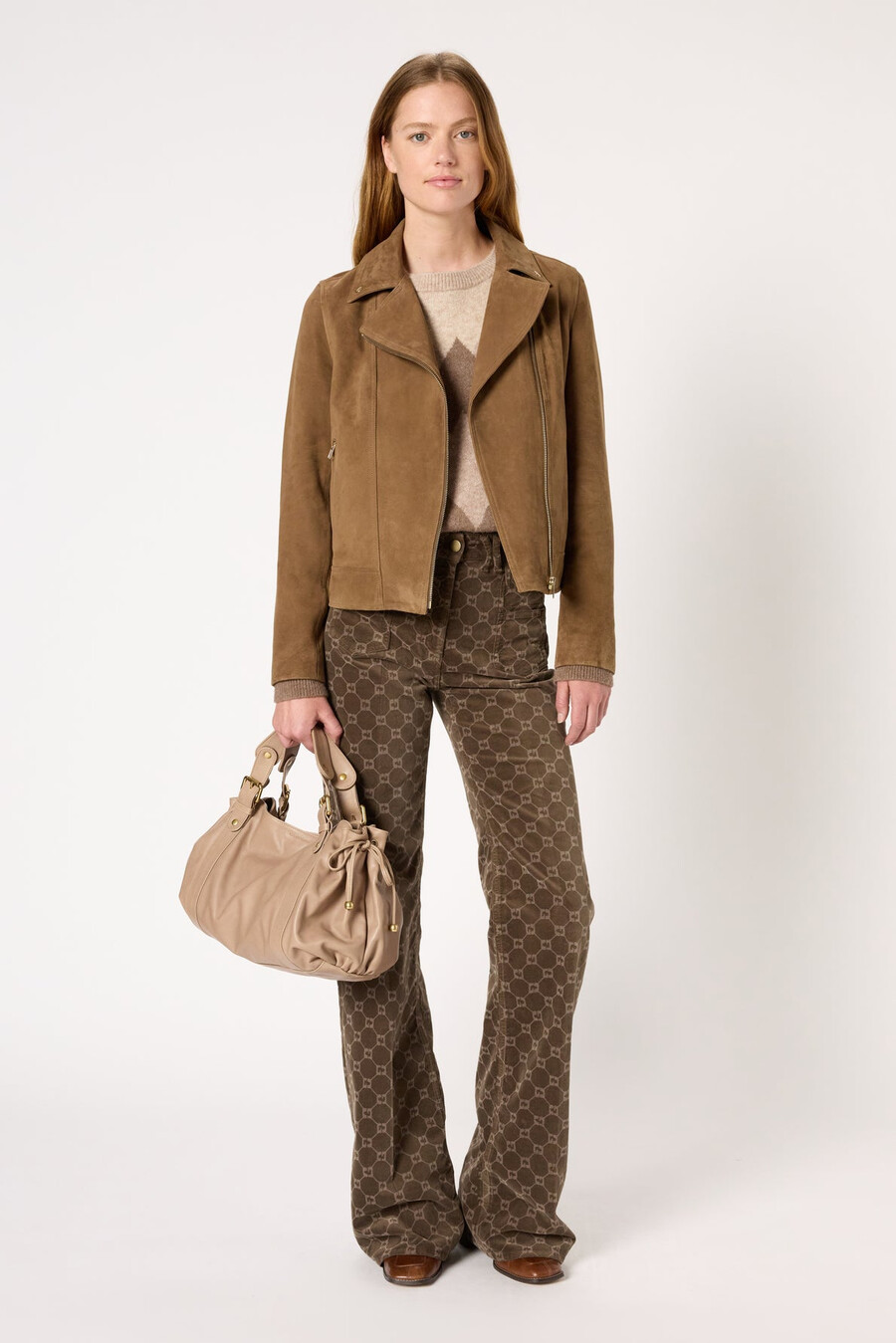 chaqueta de ante - nelly