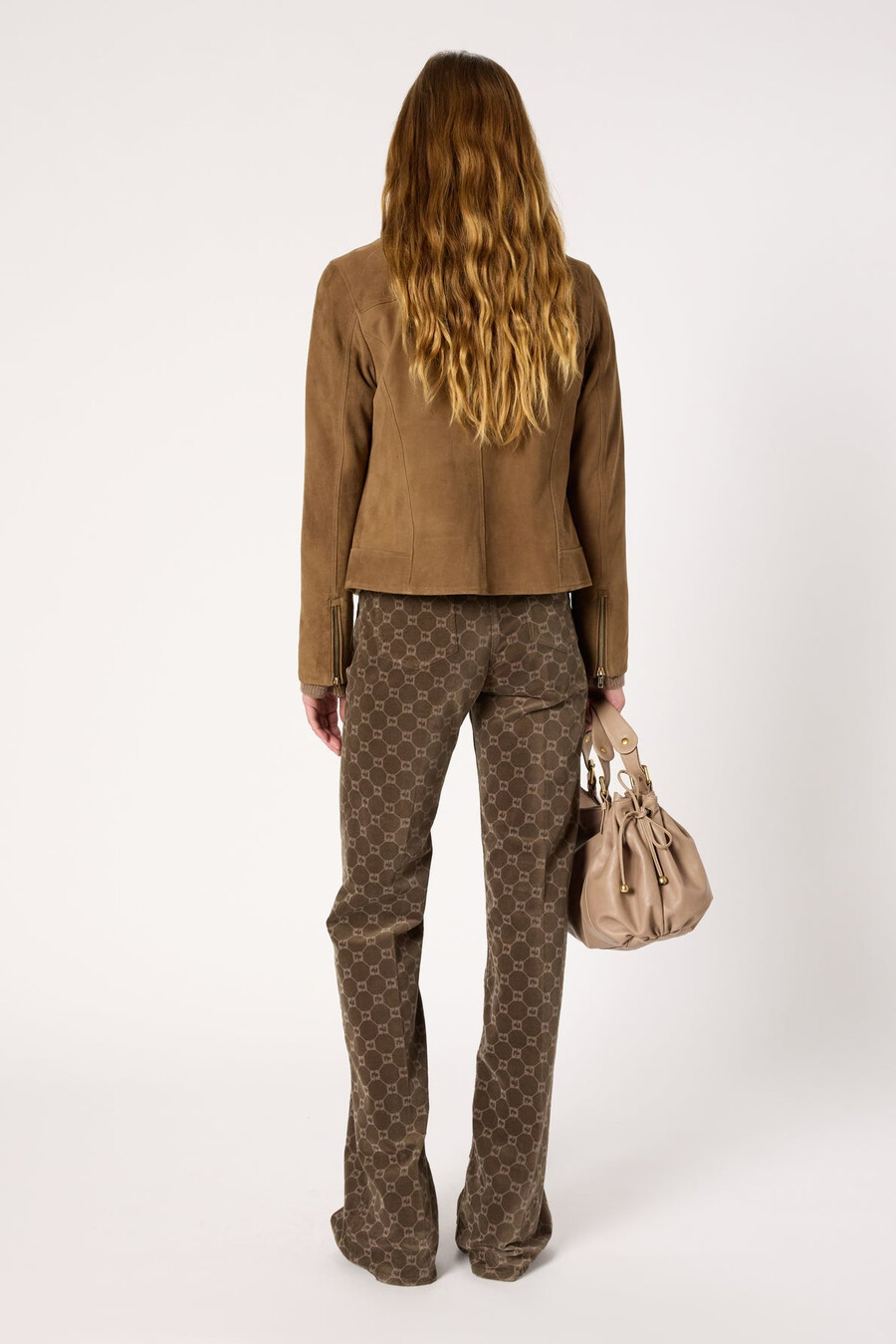 chaqueta de ante - nelly