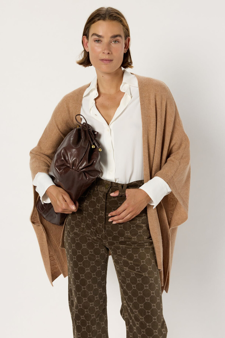poncho de cachemira - emeline