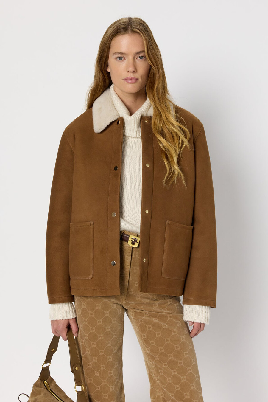 chaqueta de piel de oveja - noemie