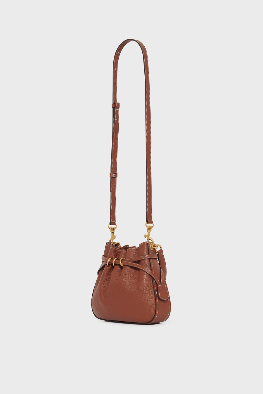 bolso de piel granulada - le mini romy