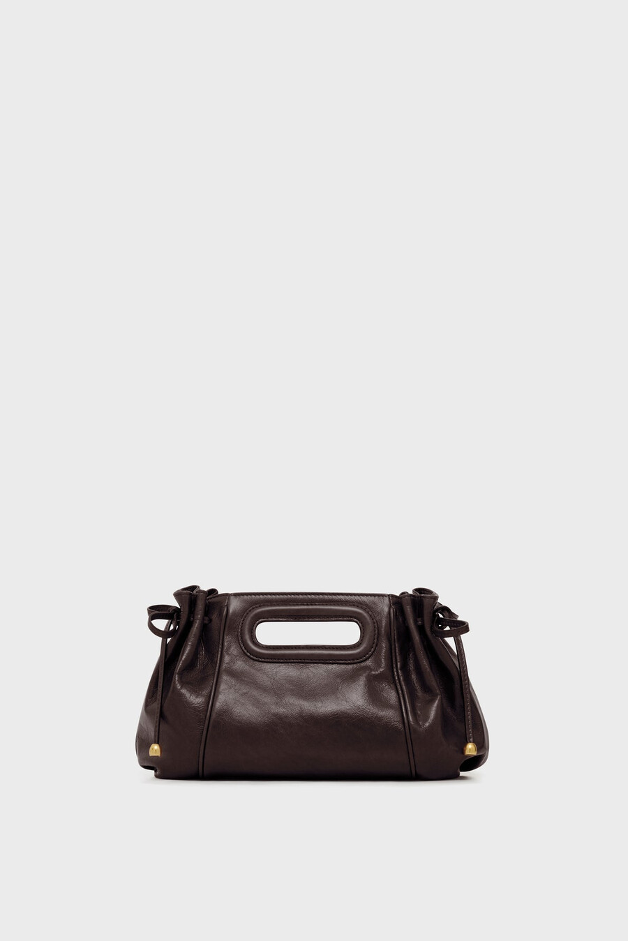 bolso de piel con efecto arrugado - mini dany