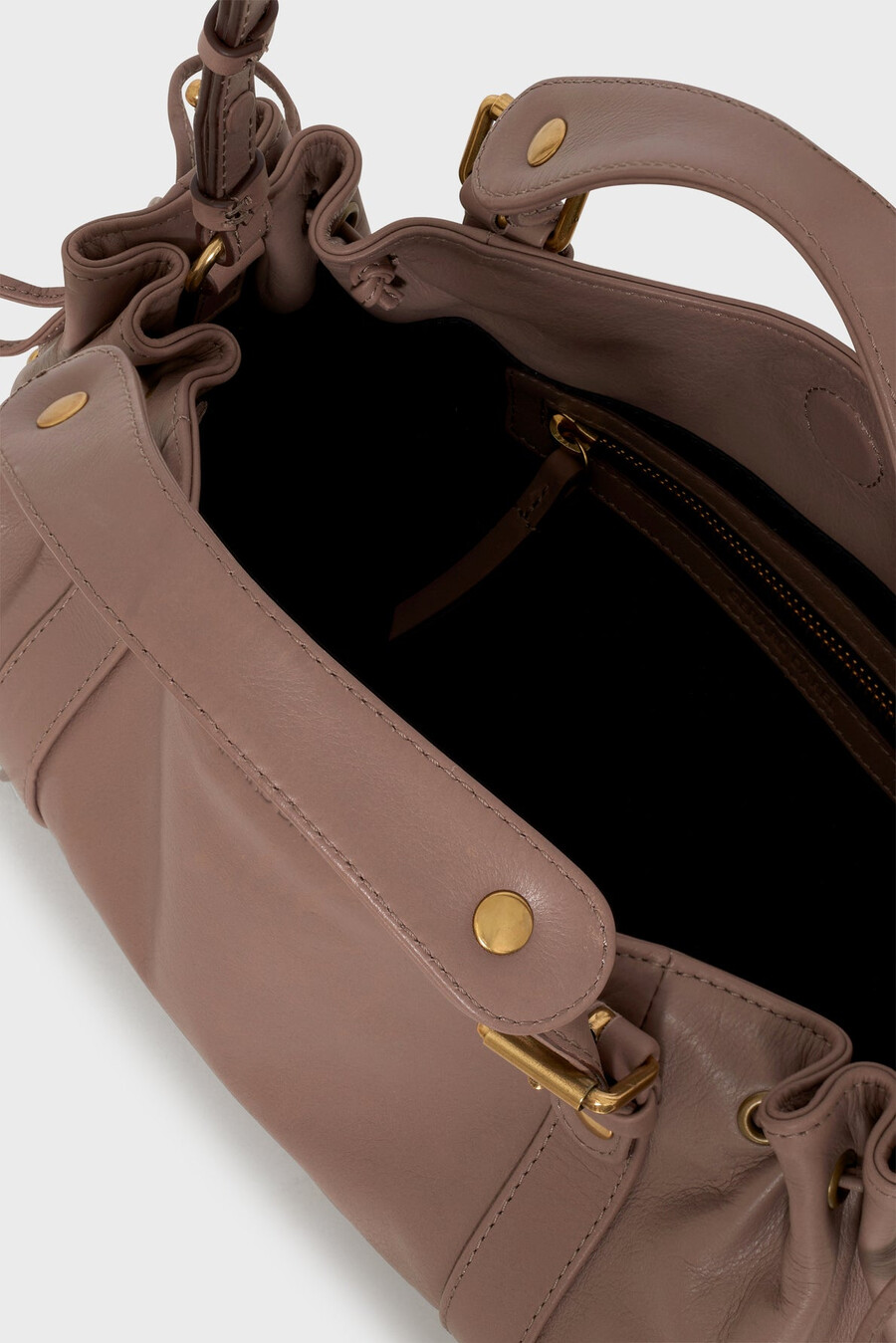 mini bolso de mano en piel - 12h