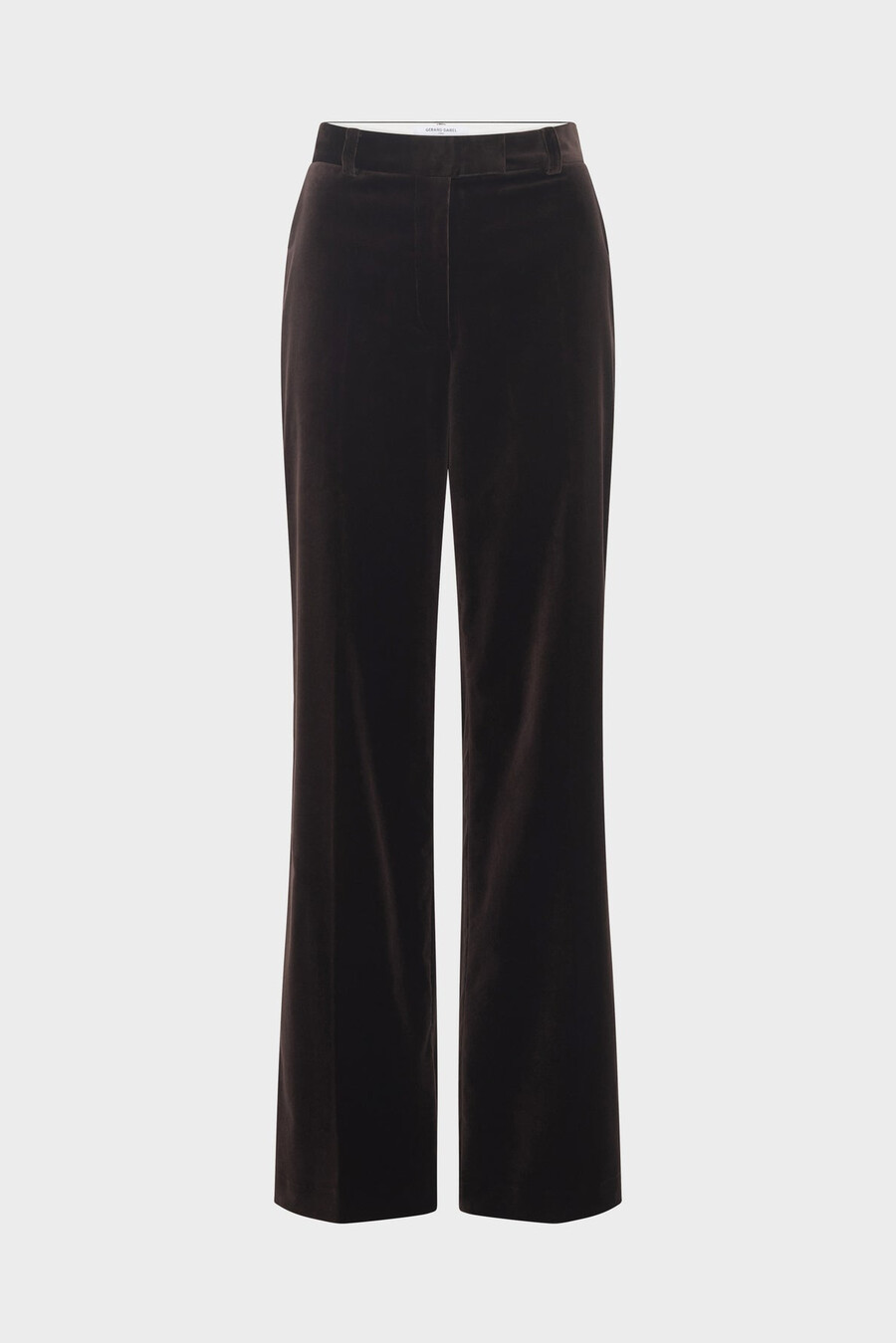 pantalones anchos de terciopelo - clotilde