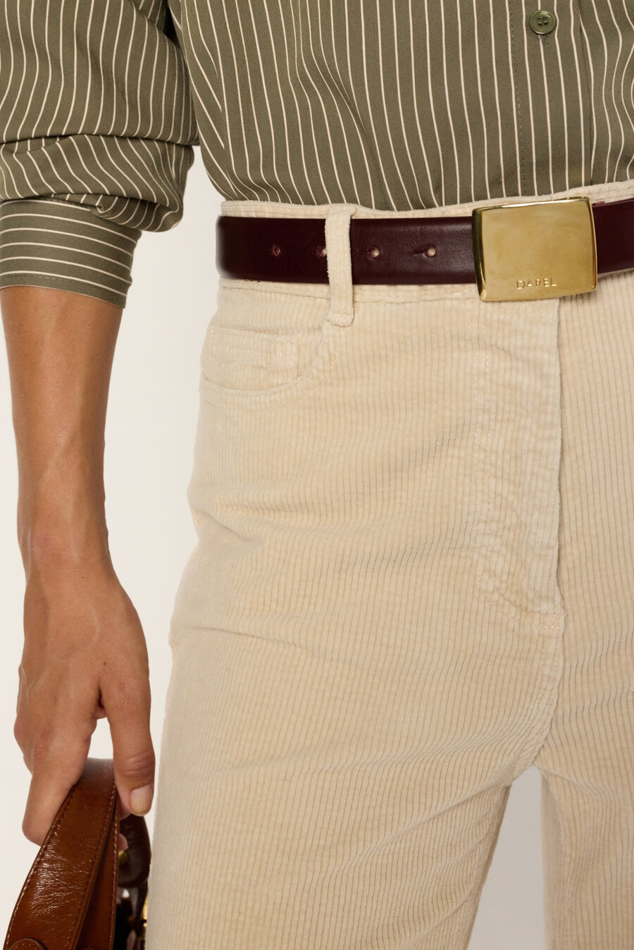 pantalones acampanados de pana - chantal