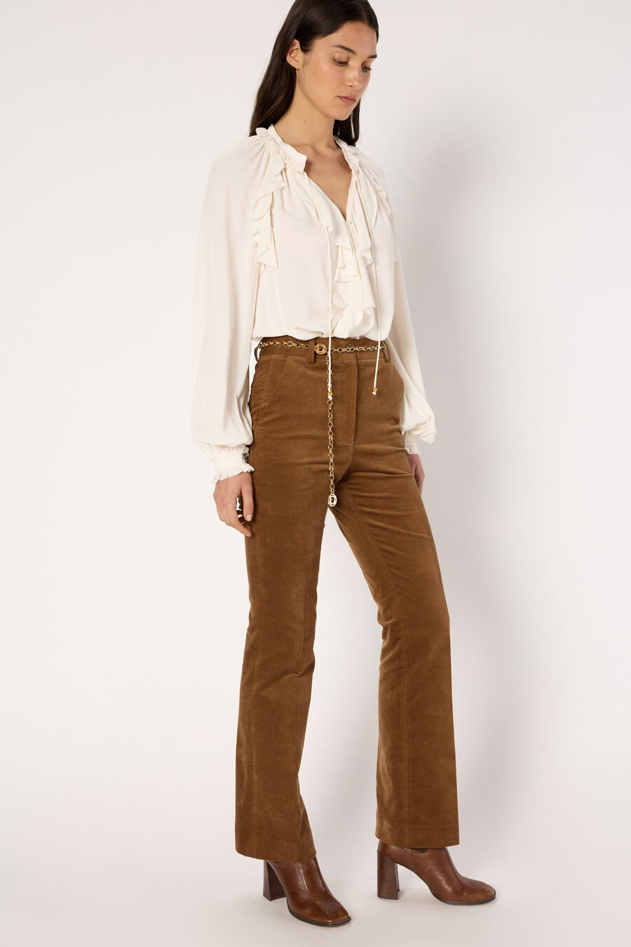 pantalones de terciopelo de sarga - charlie