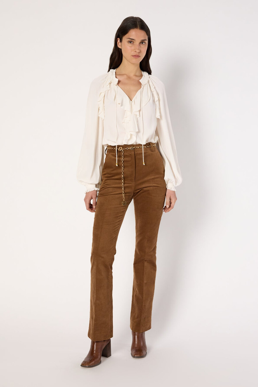 pantalones de terciopelo de sarga - charlie
