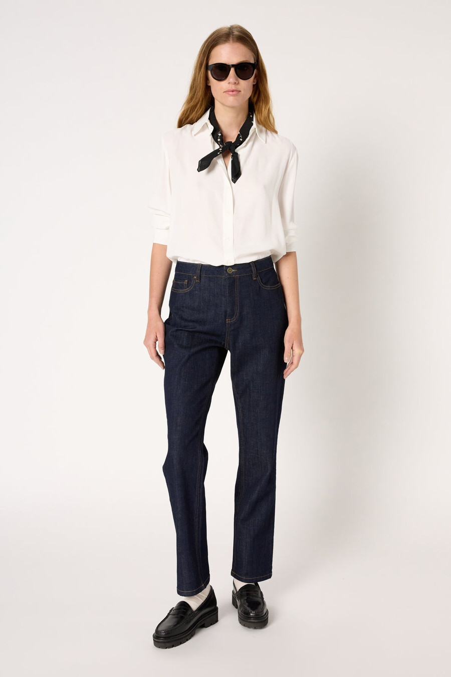 camisa fluida color crudo - beata
