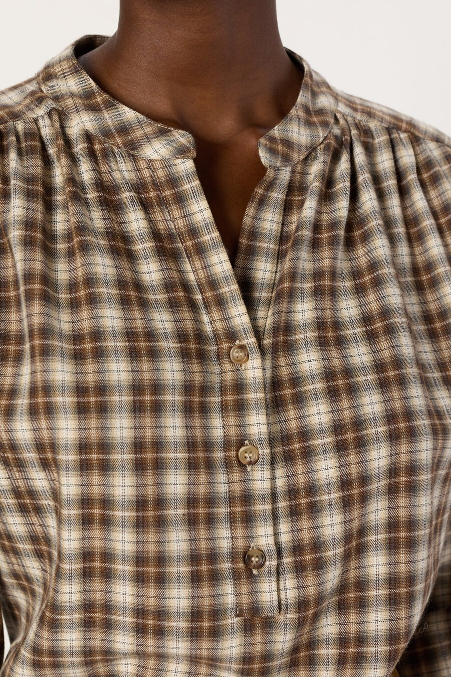blusa de cuadros - aline