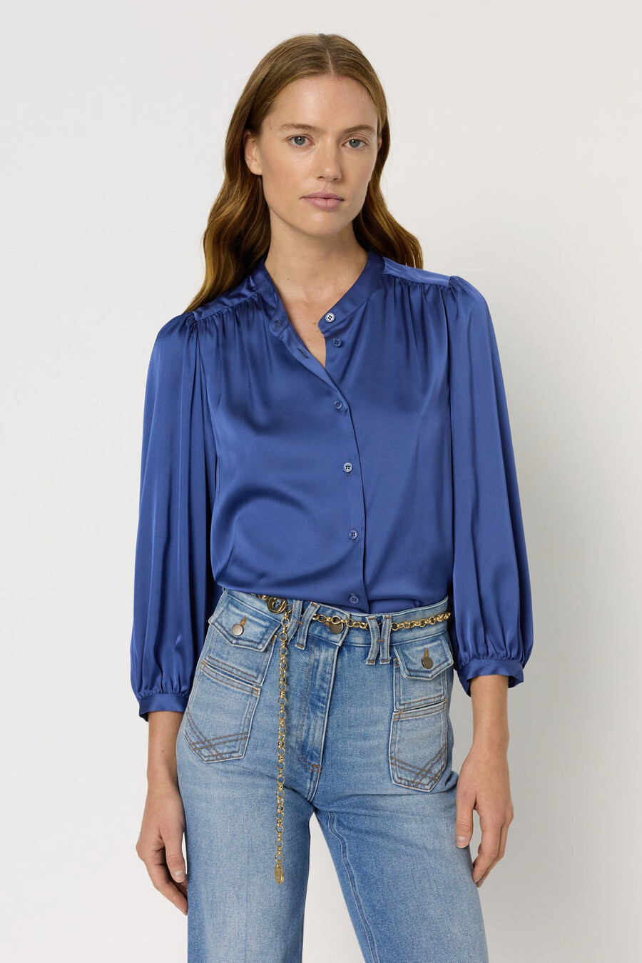 camisa de satén - alicia