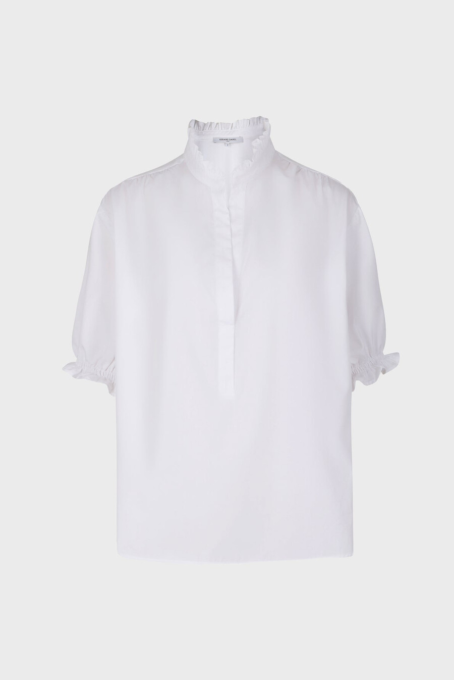 blusa de popelina de algodón - annyr