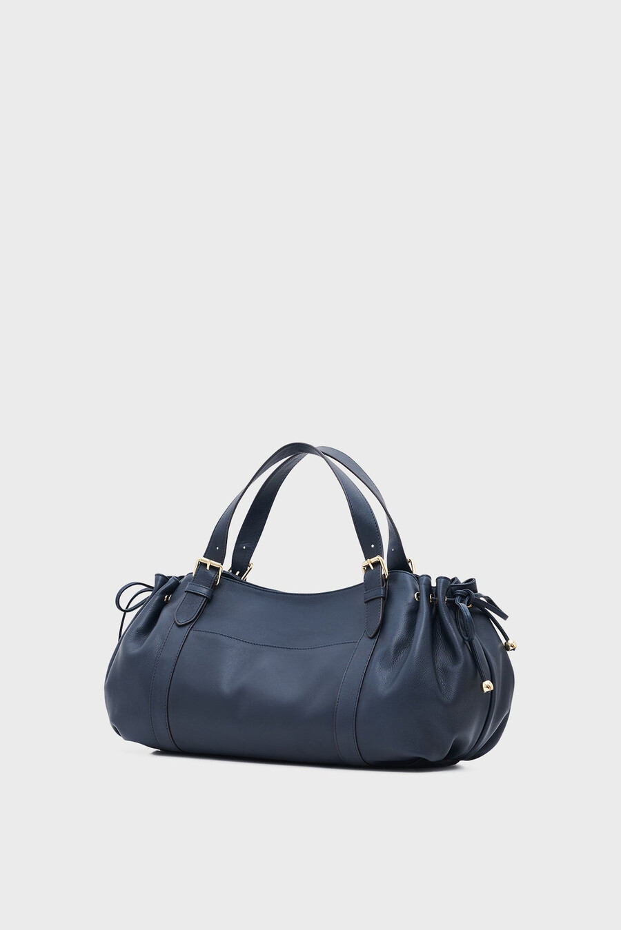 bolso de mano de piel con bolsillo con cremallera - st germain