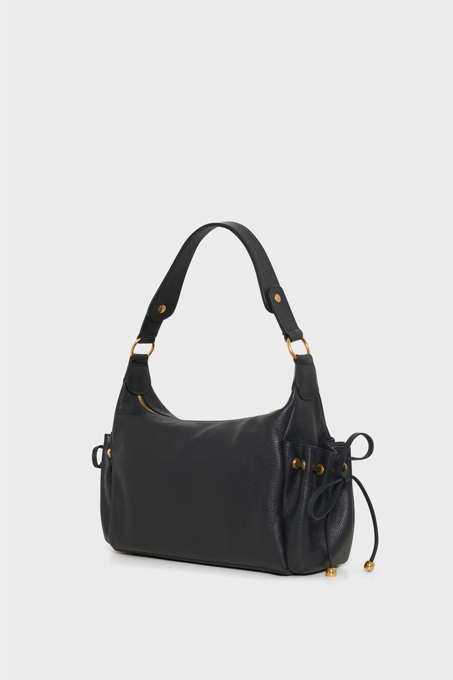 bolso de piel con bolsillos - le ema