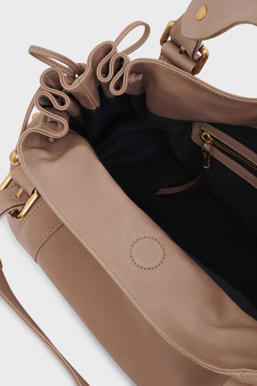 bolso de mano en piel - 24h