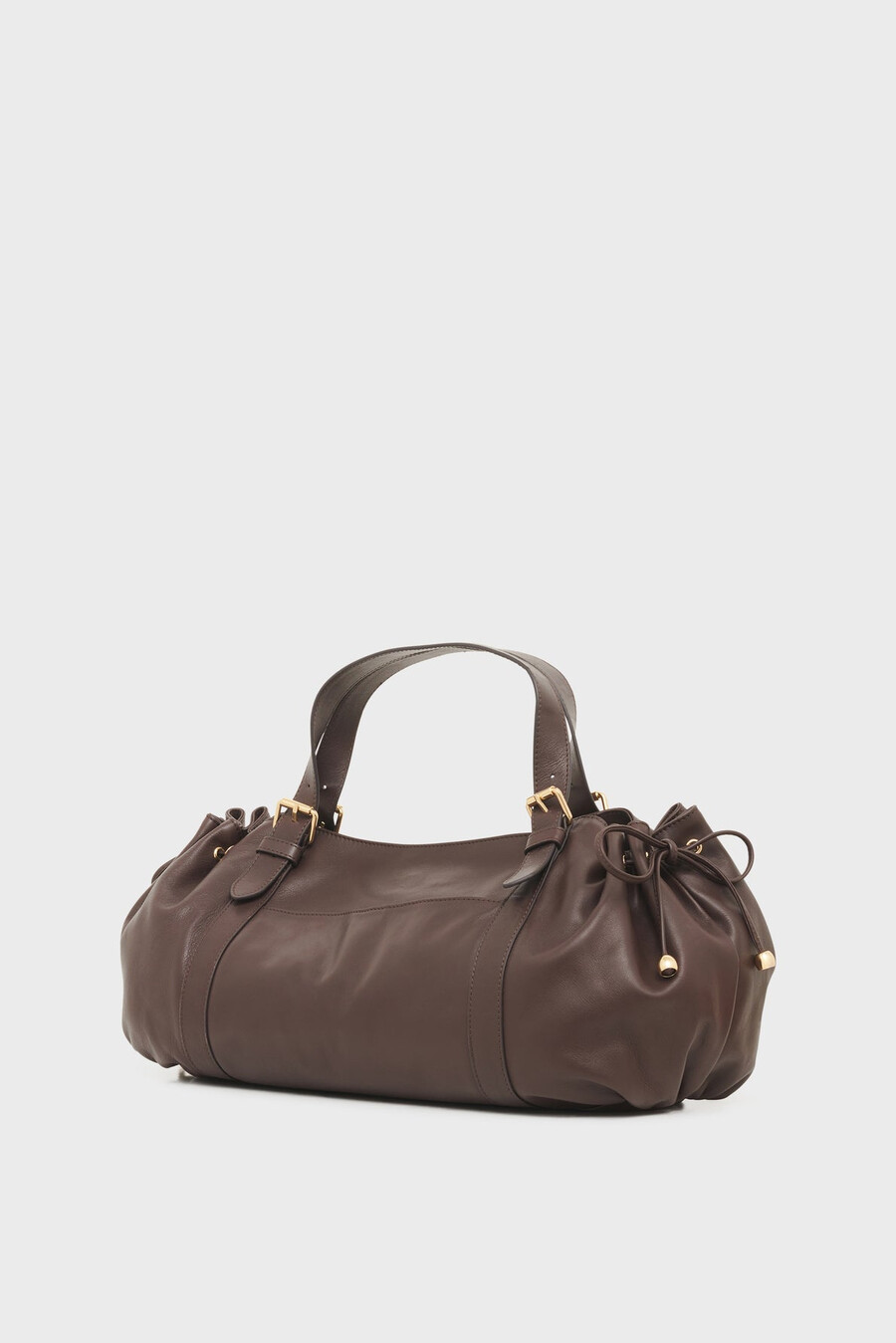 bolso de piel con bolsillos con cremallera - st germain