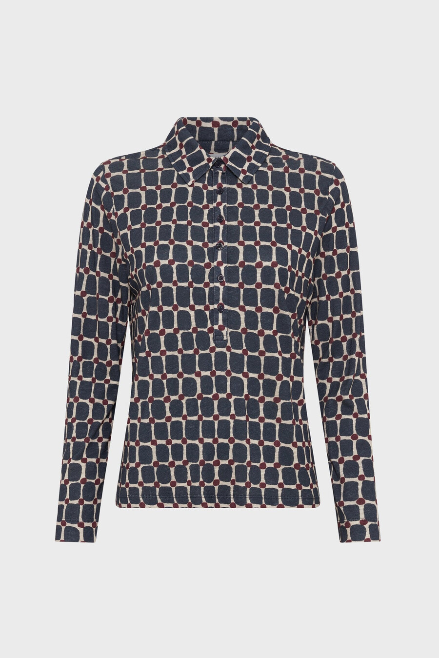 camiseta polo estampada - hortense